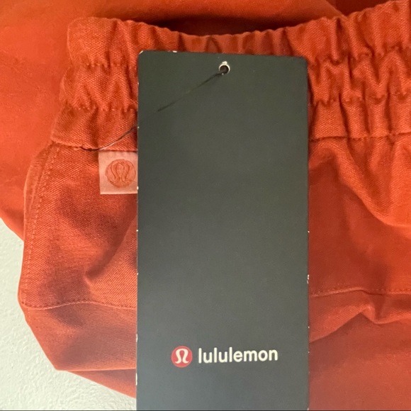 LULULEMON NWT BOWLINE PANTS 30” UTILITECH IN AZTEC BRICK LARGE MEN’S - Picture 7 of 13